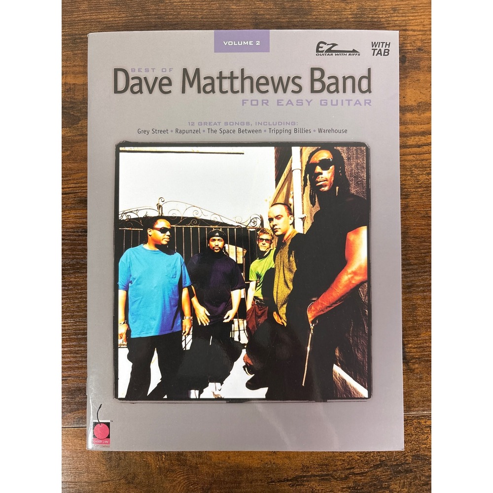 Best of Dave Matthews Band Volume 2 Easy Guitar TAB Songbook Cherry Lane